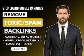 disavow bad backlinks and remove toxic links to recover google penalty