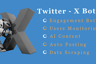 create custom twitter or x bot without paid API