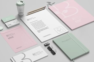 design unique business cards, letterheads, and stationary