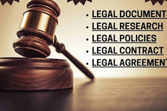 provide best legal services and contract drafting to my clients