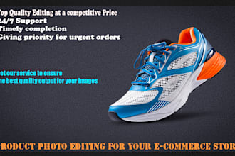 do product photo editing for your e commerce store