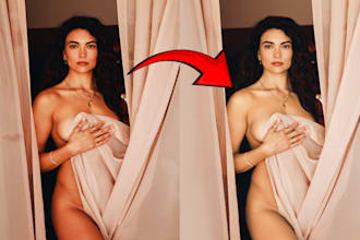 do portrait image retouch