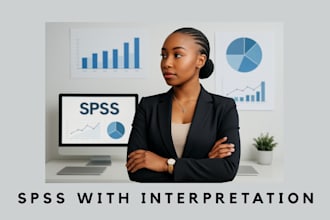 do spss data analysis and report writing interpretation