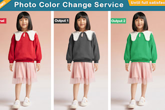 color change color correction and product photo editing in photoshop