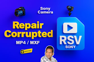 repair fix corrupted rsv file to mp4 videos