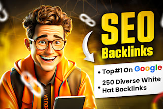 diverse SEO link building and high authority da backlinks for google top ranking