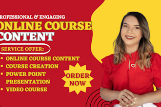 custom coaching programs, training manuals, online course, ebook writing