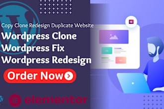 do wordpress clone, design, rebuild, duplicate, migration