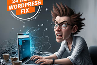 fix wordpress bugs, errors, issues within 24hours