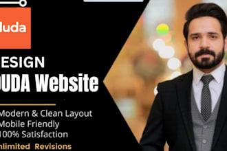 do duda website design, create duda website,use duda builder