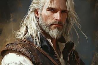 create excellent character and portrait