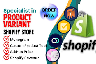 setup shopify store product variant globo swatch king avada zepto avis glo apps