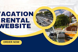 short term rental website vacation website property management website