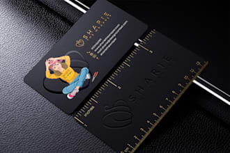 do fantastic amazing business card design for your business