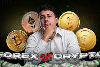 design professional trading thumbnail