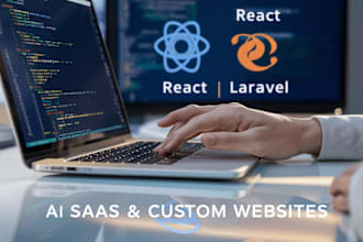 build custom ai saas solutions with chatgpt using react, laravel, and nodejs