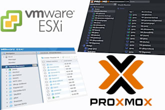 do efficient vm migration between proxmox and vmware esxi