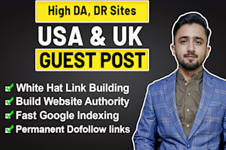 do USA guest post, UK guest post, high da backlinks on quality USA, UK sites