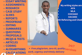 write midwifery, psychology, drug abuse or addiction,food article and paper