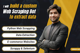 build a python scraper for google maps scraping and website crawling