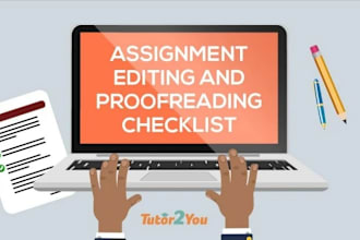 do urgent assignments and proofread with plagiarism report
