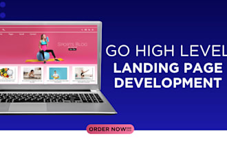 build gohighlevel website, go high level sales funnel, ghl landing page ghl a2p