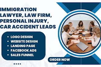 generate immigration lawyer leads law firm personal injury car accident leads