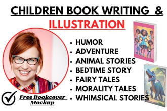 be your children book ghost writer children story book writer do kid book