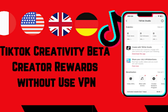 create a tiktok  beta account creativity program beta