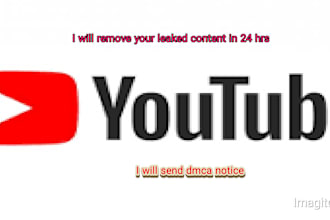 remove your leaked and infriging content of youtube under dmca