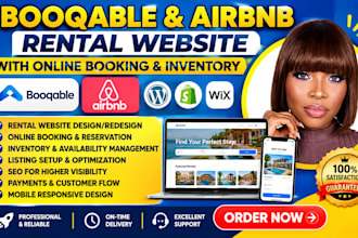build booqable airbnb rental website with online booking and inventory