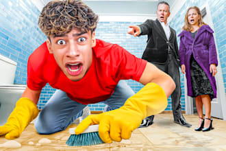 do youtube clickbait vibrant thumbnail design