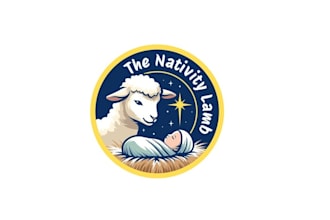 christian children christmas book logo