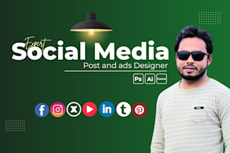 create social media post design