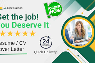 do professional cv, resume writing ,cv builder, cv maker