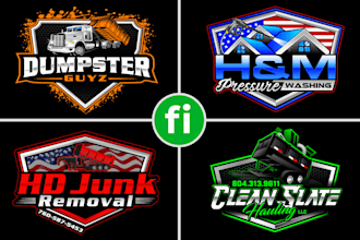 make window cleaning pressure washing and junk removal logo