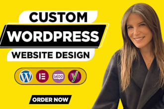 design and develop a professional wordpress website and blog