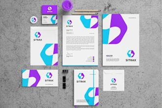 create a visual branding kit and corporate identity