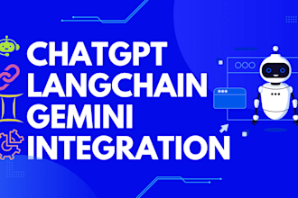 build ai chatbot  using chatgpt or gemini or langchain