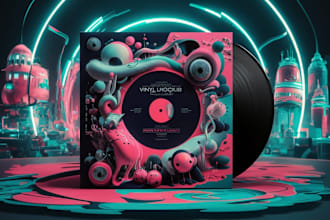 design album or single cover art