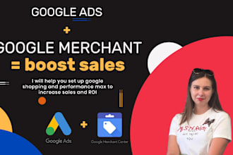 manage and optimize google shopping ads for shopify and ecommerce store