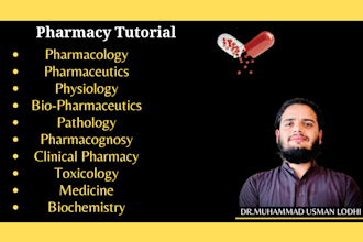 assist in pharmacological ,pharmaceutical and medical related tasks