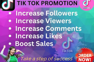 organically grow and promote your tiktok account foll0wers tiktok marketing