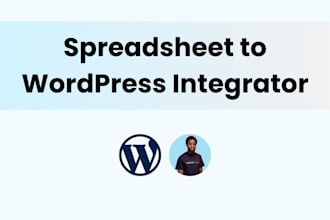 dynamic content from spreadsheet in wordpress