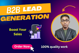 do b2b lead generateion , linkedin , crypto lead and prospect email list buidin