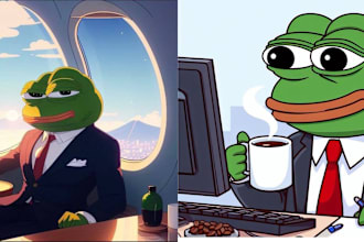 draw cute twitch emotes pepe style