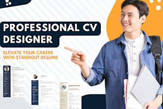 design a professional cv resume and cover letter