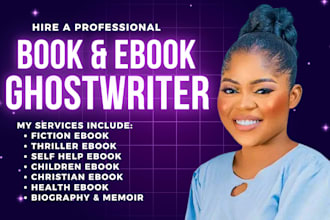 be your ghostwriter ebook writer ebook ghostwriter book and ebook ghostwriting