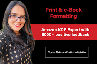 do KDP book formatting