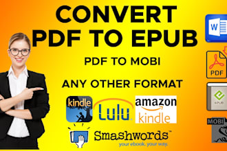 concert PDF to epub and do ebook formating